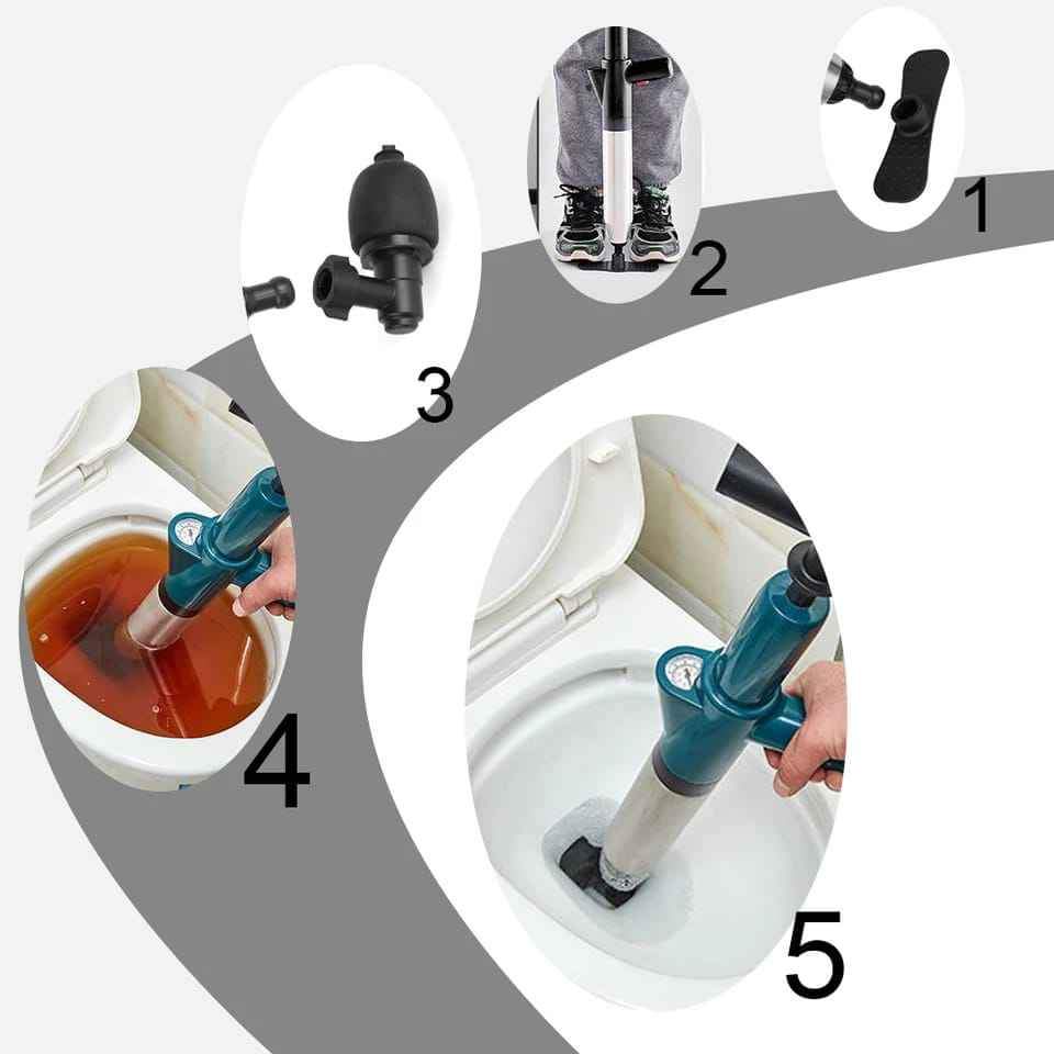 Déboucheur Haute Pression – Évier, Lavabo et Toilettes