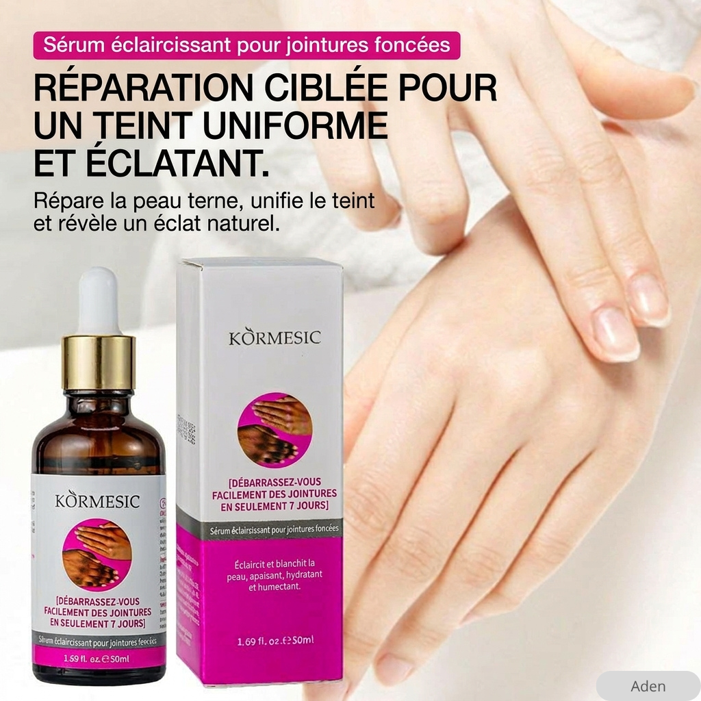 🧴 KORMESIC – Sérum Correcteur des Zones Sombres